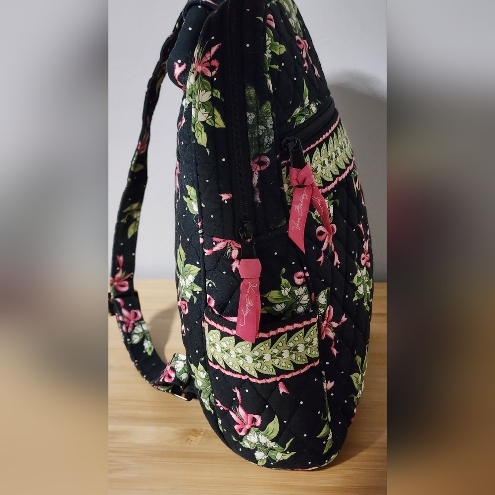 RARE Vera Bradley New Hope Backpack Purse Retired - Picture 3 of 6